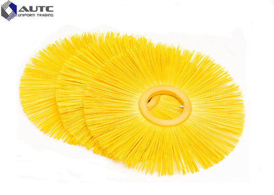 Flat Style Snow Sweeper Brush PP Fastening Nylon Wire Customized Size