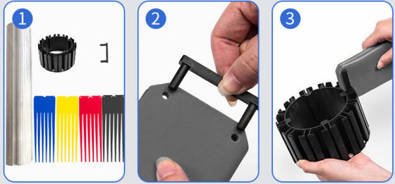 EVA Foam Brush Cleaning Equipment, Gas Station Car Wash Room Brush Accessories