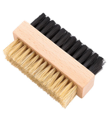 Double Sided Beech Wood Block Brush Solid Wood Shoe Brush