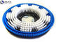 14 17 18 20 22 inch Black Blue Disc Rotary Wire Brush , Rotary Wire Brush for Washing Machine