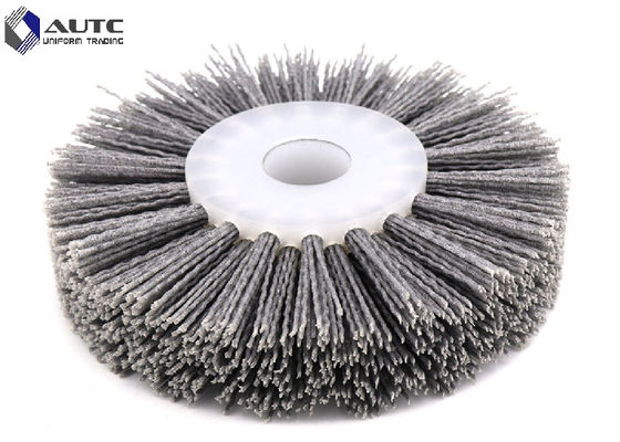 Abrasive Rotary Steel Wire Brushes Rotary Tool Wire Brush Hdpe Plate Material Rotary Grinding Nylon Abrasive Brush