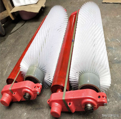 Motor Electric Rotary Nylon Cleaning Roller Brush Belt Cleaner For Conveyor Belt Cleaning Brush