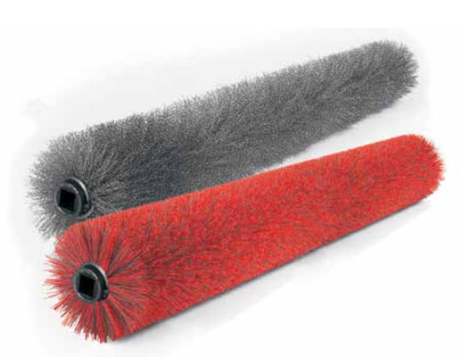 Galvanized Spring Nylon Abrasive Mechanical Broom Sweeper Brush