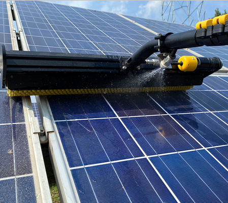 7.5m Pole Photovoltaic Robot Solar Panel Snow Washing  Brush