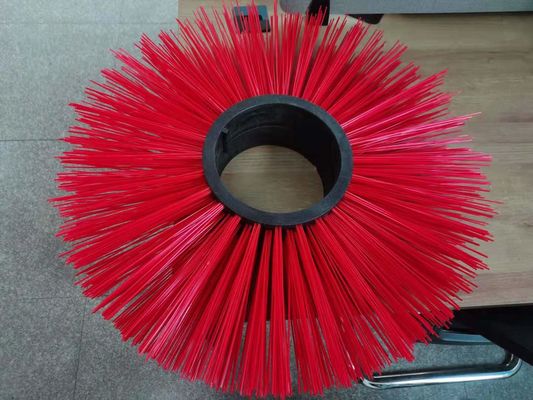Poly Flat Wafer Broom Replacement Brush PP Road Cleaning Ring Brush