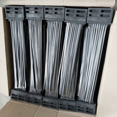 Block Flat Steel Wire Street Sweeper Brush  gutter broom