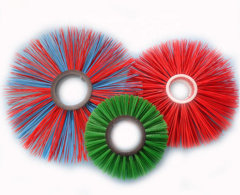 Tufted Circle Wide Segment Sweeper Wafer Brush