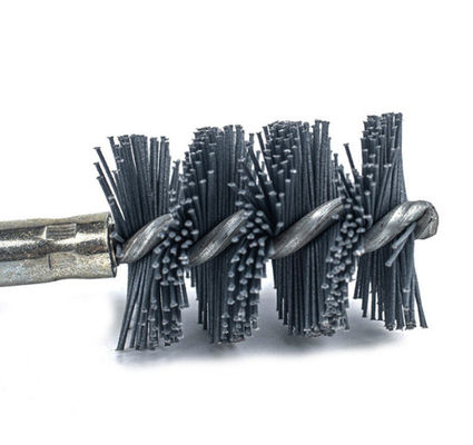 Metal Surface Polishing And Deburring Pipe Brush On Inner Wall Of Pipeline
