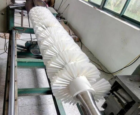 Roller Brush For Cleaning Dust Removal Guide With Nylon Wire Spring  Brush