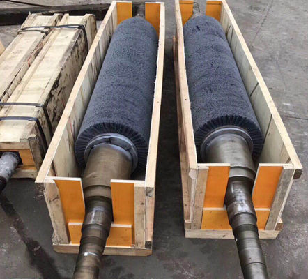 Carbon Fiber Sanding Machine Brush Roller Containing Silicon Carbide Abrasive Wire