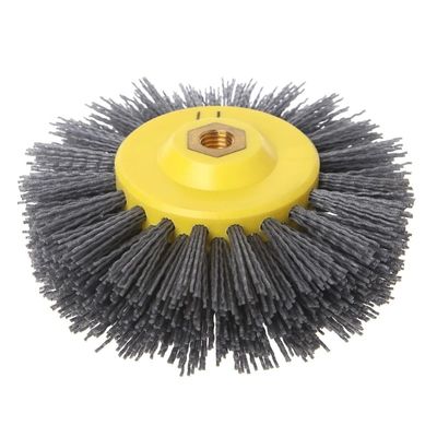 M14 Thread Polish  Abrasive Wire Wheel Cleaning Brush 150x40 For Wooden